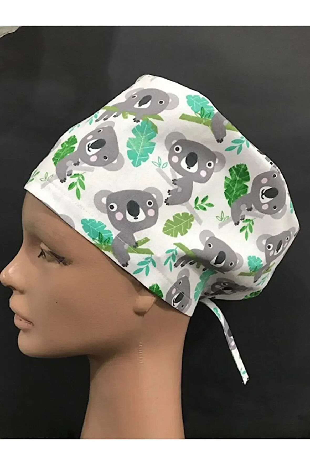 Cerrahi Bone Lastikli Ve Bağcıklıdır Doktor Hemşire Bonesi