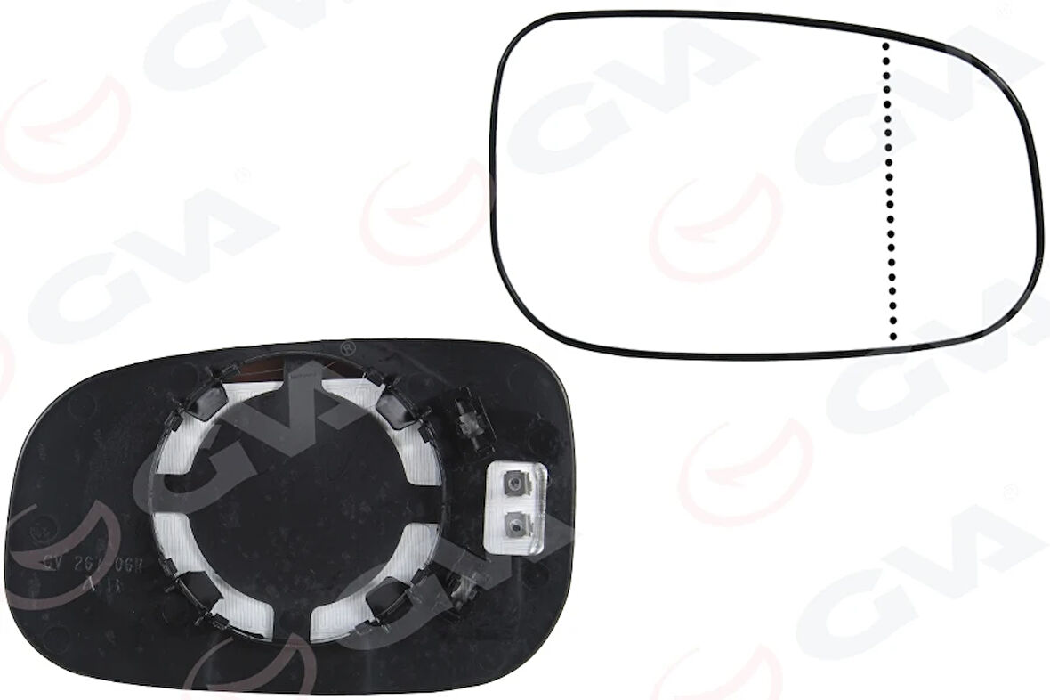 AYNA CAMI ISITMALI ASFERİK SAĞ VOLVO XC70 1 2002-2007 XC90 1 2002-2012 30762572