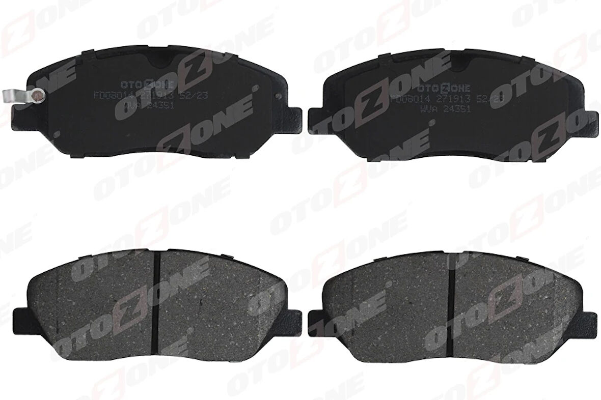 ÖN BALATA SANTAFE 2.2CRDİ-2.2CRDİ 4104-2.2 CRDİ GLS-2.2CRDİ GLS 4104 GDB3418 581012BA10 581012PA70 WVA24351