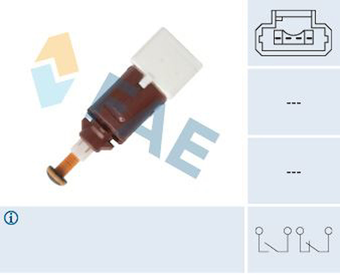 FREN MÜŞÜRÜ RENAULT MEGANE 2 2002 CLIO 3 2005 KANGOO 2 2008 MODUS 2004 SC NIC 2 2004-2008 4 FİŞ BEYAZ 8200168238 A4155450009 4419587