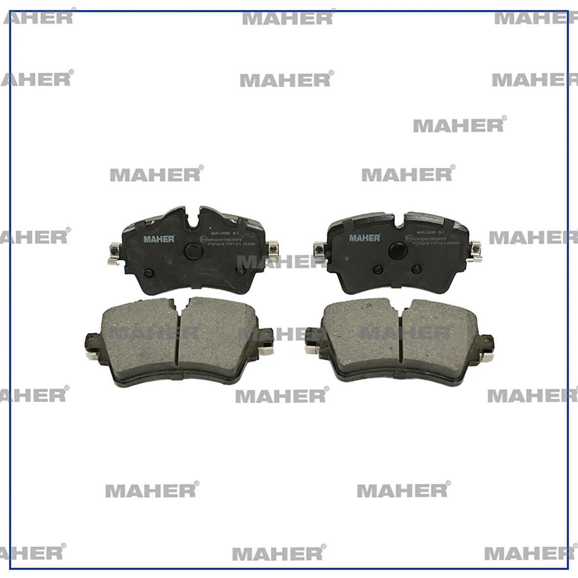 FREN BALATA BMW 2 SERİ 2014 F45 ÖN 34106863293