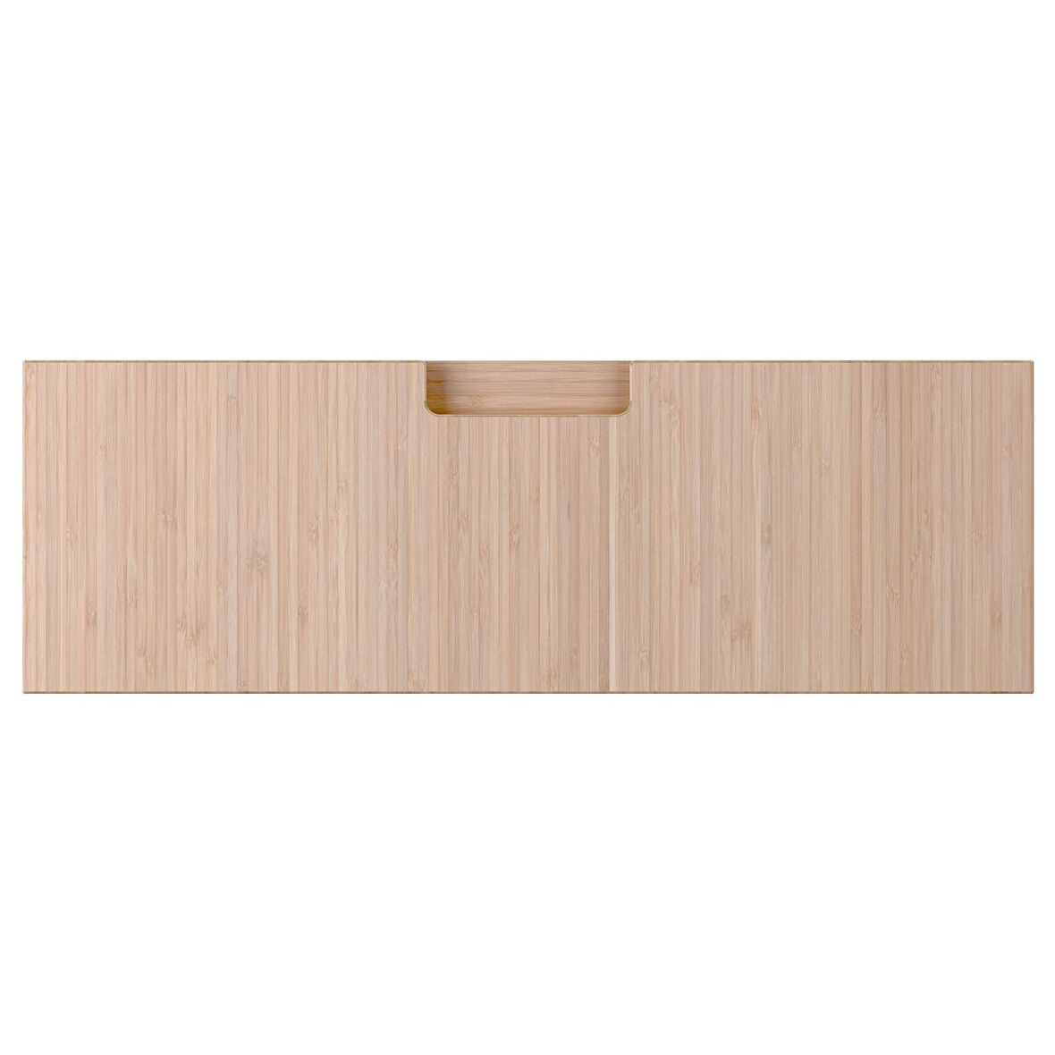 Çekmece ön paneli, açık bambu, 60x20 cm