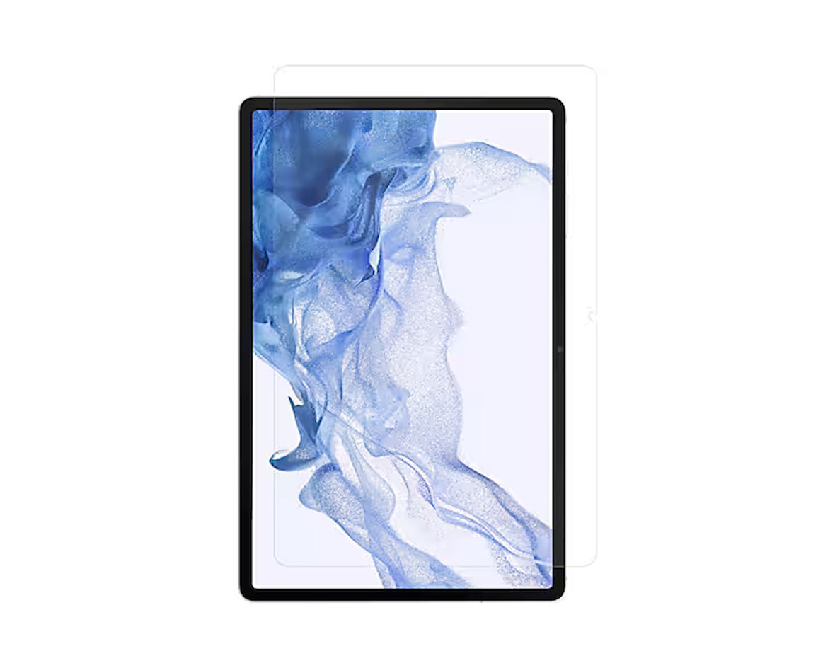 Samsung Galaxy Tab S8 için full kaplama nano tempered ekran koruyucu film