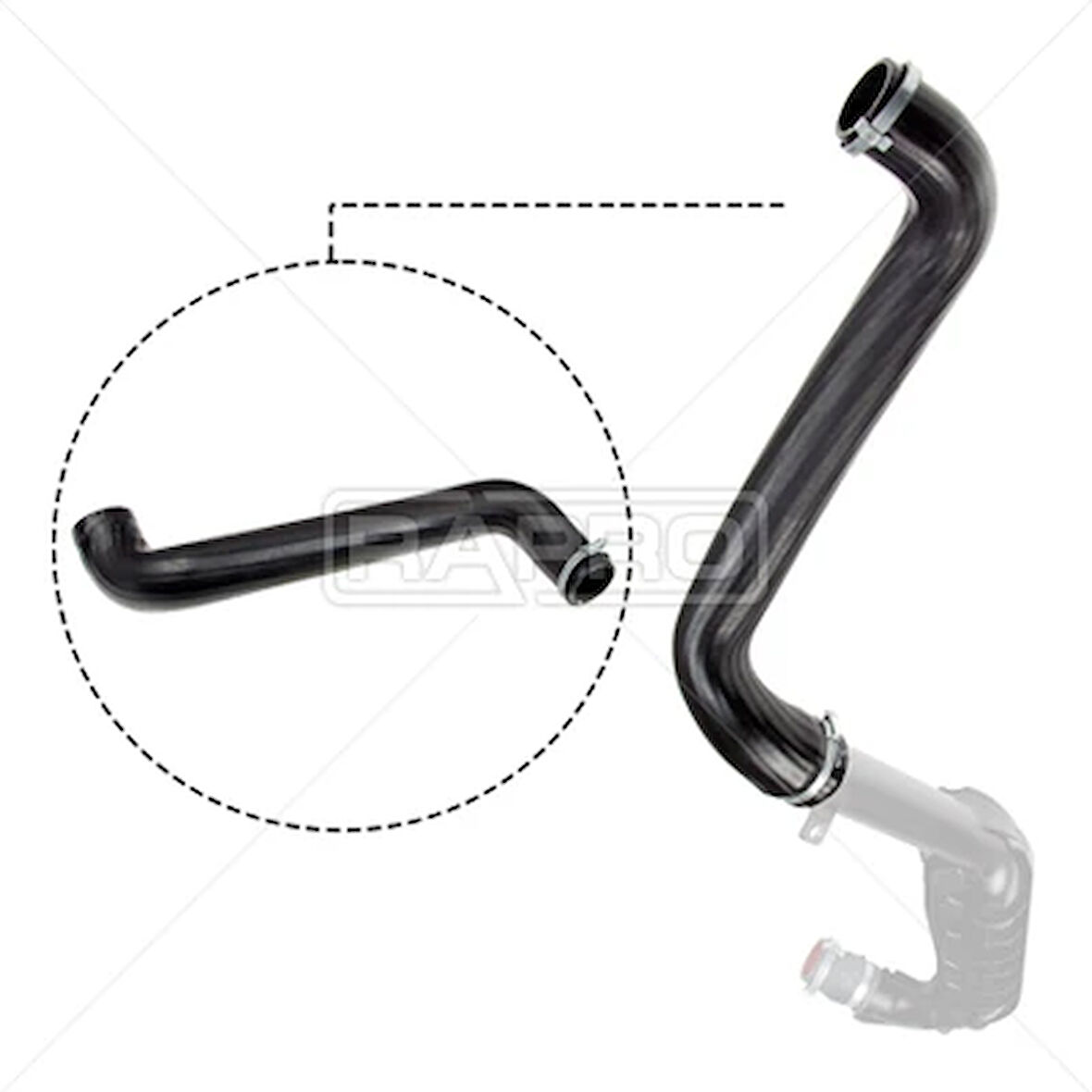 TURBO HORTUMU BÜYÜK FORD GALAXY 2.0 TDCI 6G916K683AG 1490848 1457679