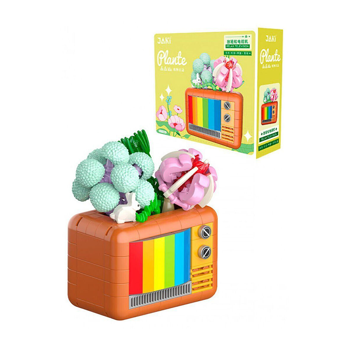 JK2716 JAKİ TELEVİZYON MODEL 207 PARÇA BLOCK OYUNCAK