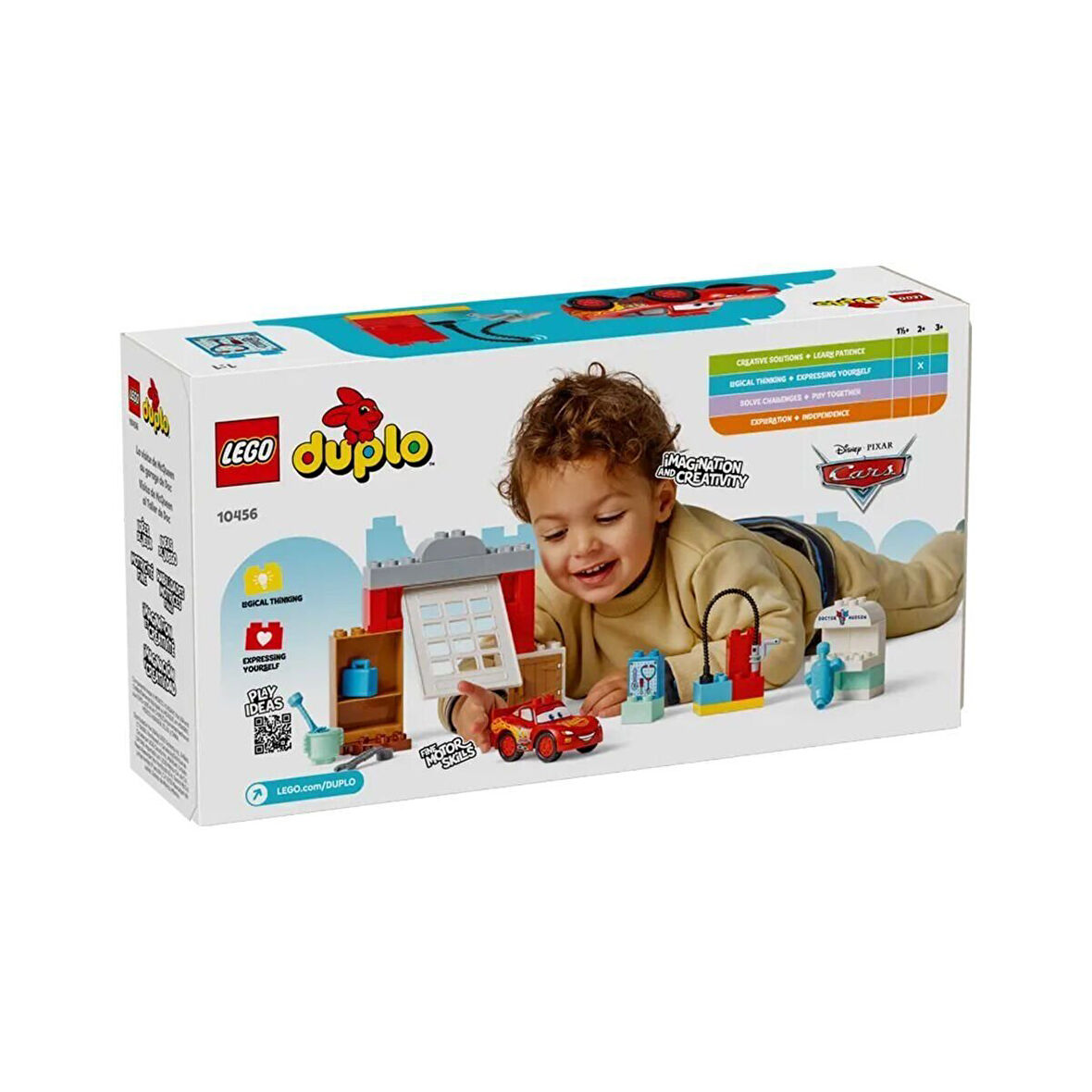 10456 Lego Duplo McQueen'in Doc'un Garajını Ziyareti 35 parça +2 yaş