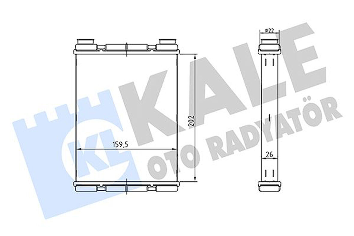 KALORİFER RADYATÖRÜ NISSAN JUKE 1.5L K9K F15 10- 1.6L HR16DE F15 10- 1.2L HRA2DDT DIG-T F15 14- 1 .6L MR16DDT DIG-T F15 10- - ALEMİNYUM 271401KA0A 271401KA0B