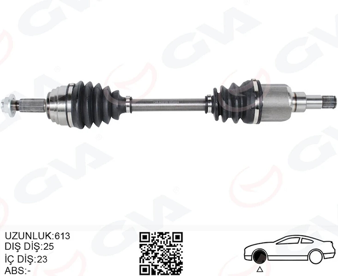 ÖN AKS KOMPLE SOL FORD YENI COURIER 20171.5-1.6 TDCI -1.0 ECOBOOST JT763B437AB 2236025