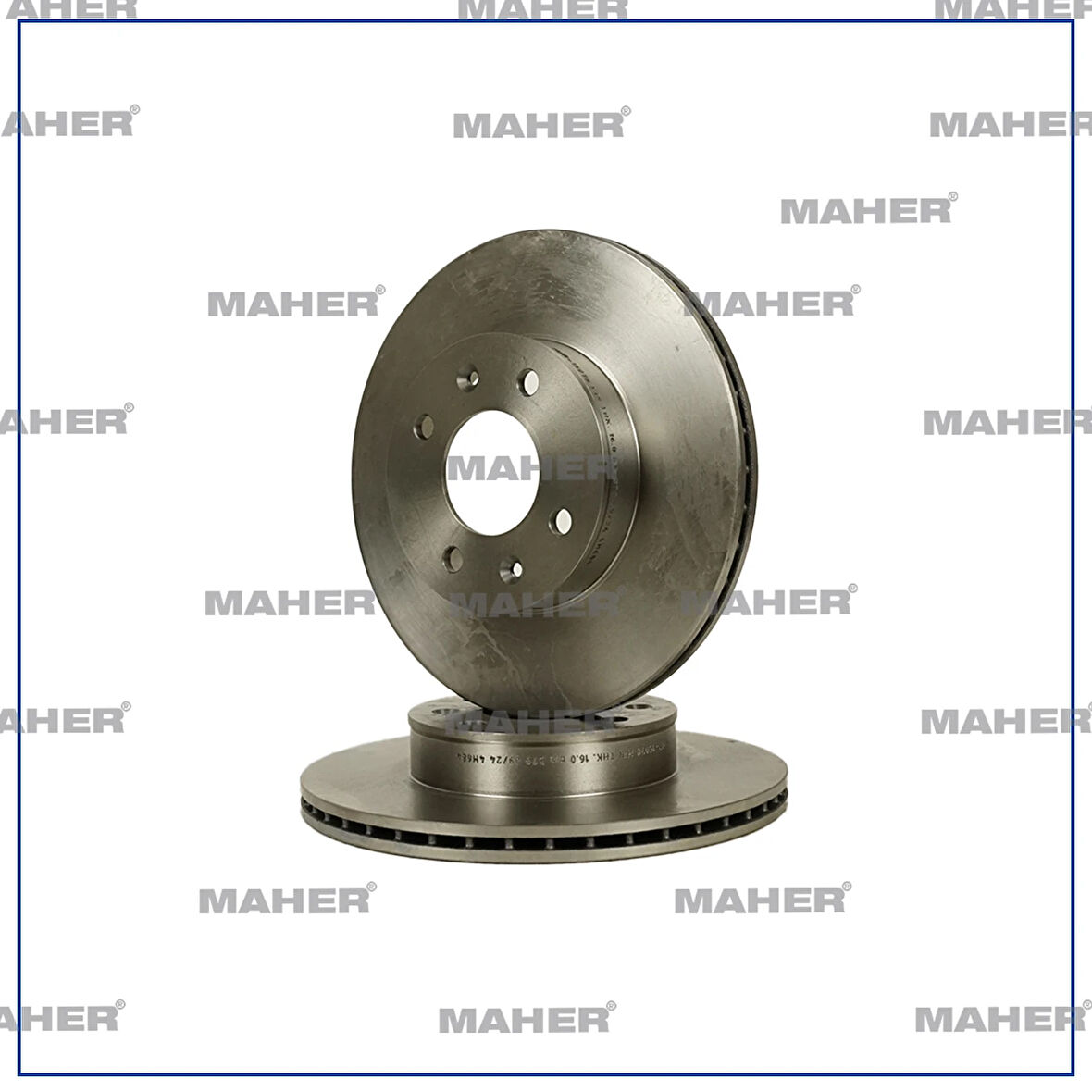 FREN DİSKİ I-10 2013-2018 DİZEL / PICANTO 2007-2010 / ÖN HAVALI 252-4 51712 010700 (2 ADET)