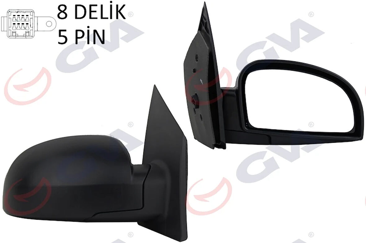 DIŞ DİKİZ AYNASI SAĞ GETZ 2002 ELEKTRİKLİ ISITMALI KONVEKS 5 FİŞ VM-452EHR 876201C310