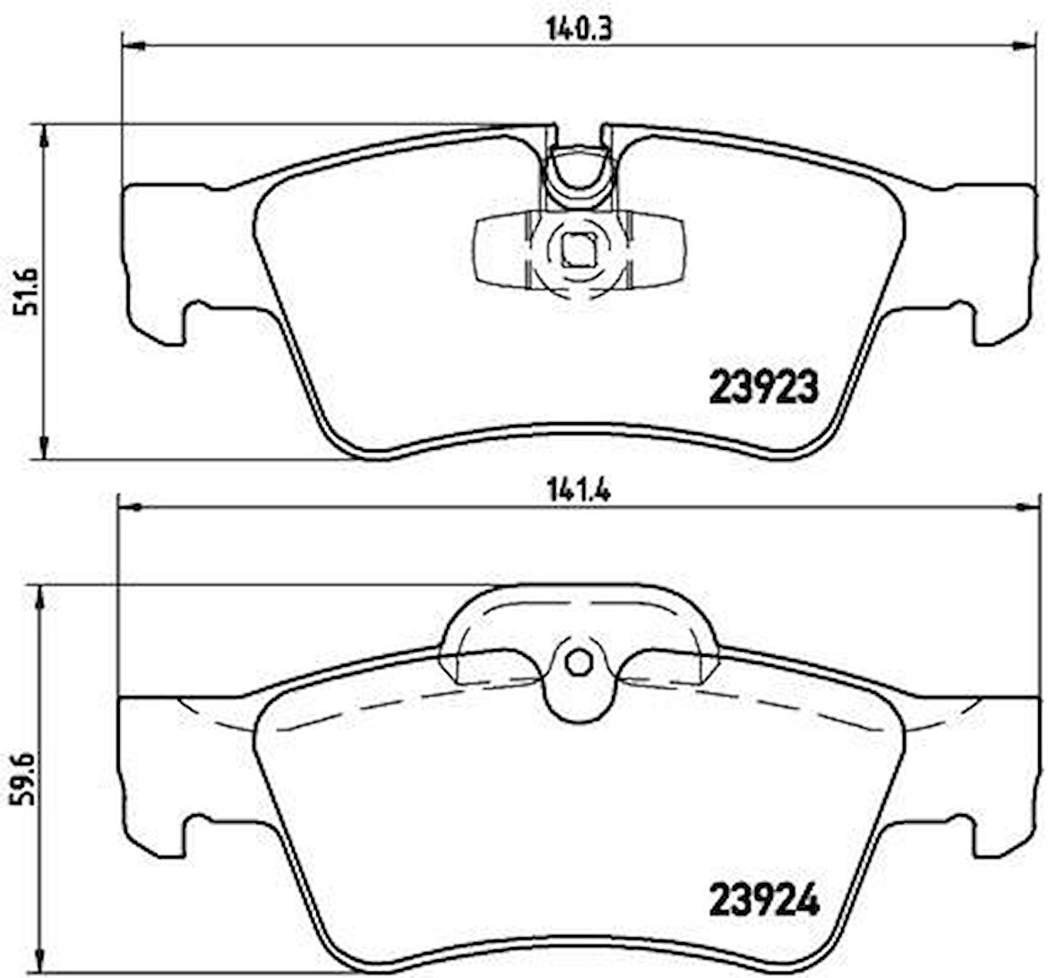 FREN BALATASI ARKA MERCEDES W164 10164 W251 W463 A0044205220