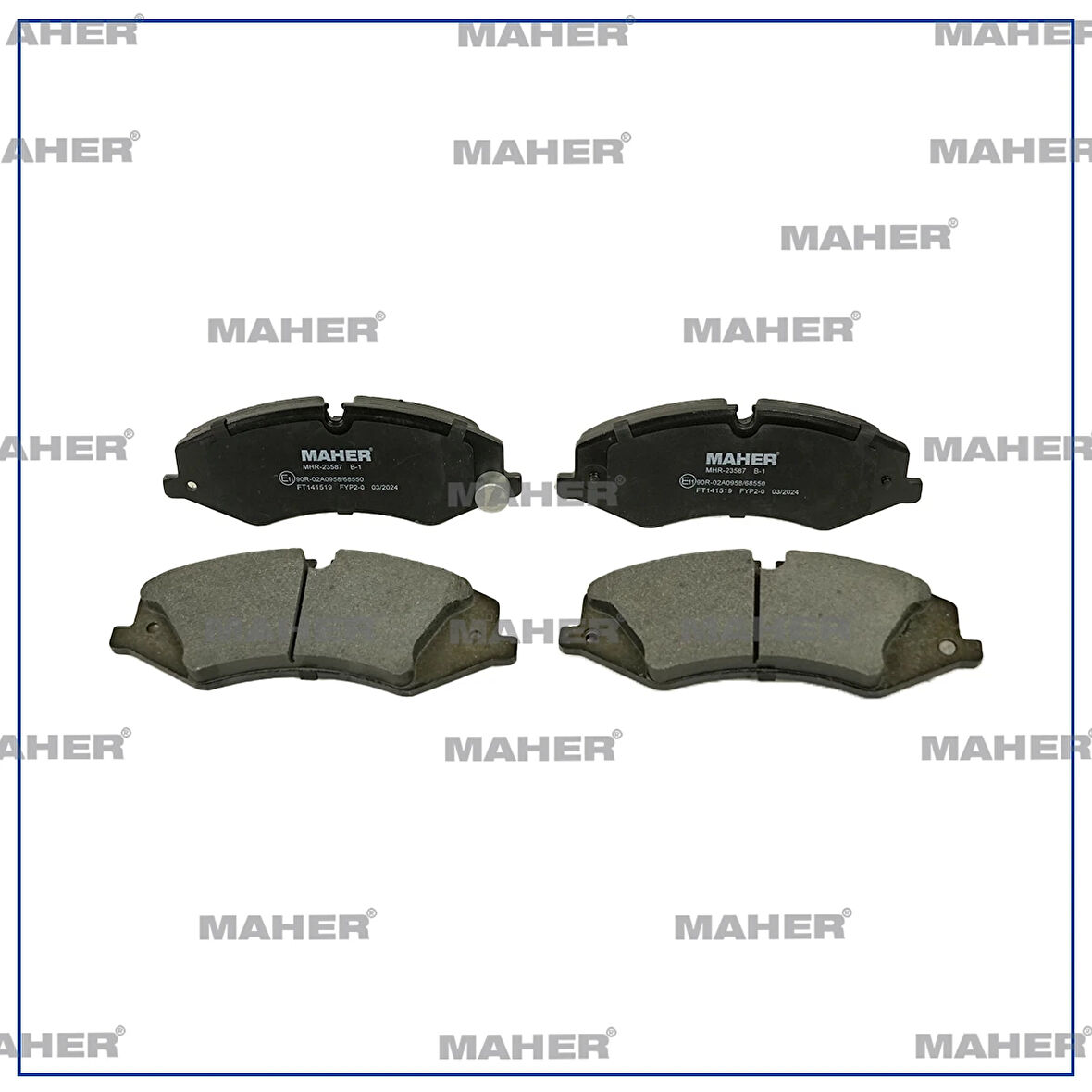 FREN BALATA DISCOVERY 4 2010 4104 ÖN 18.70MM LR015578