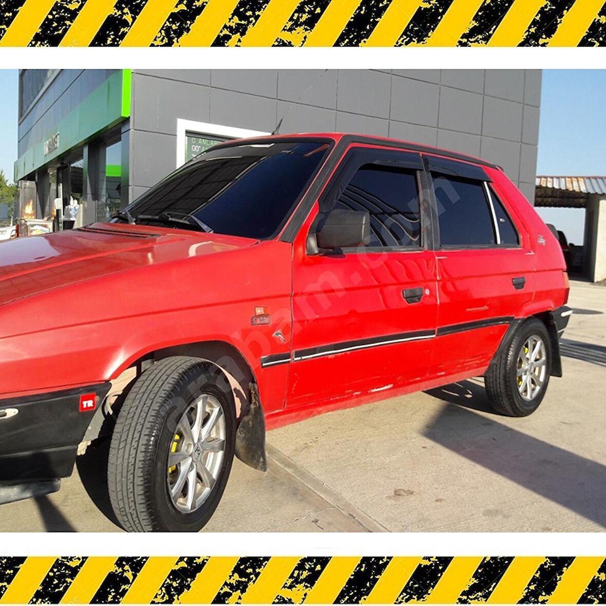 Skoda Favorit Mügen Cam Rüzgarlığı 1993 Sonrası 4 Lü Set