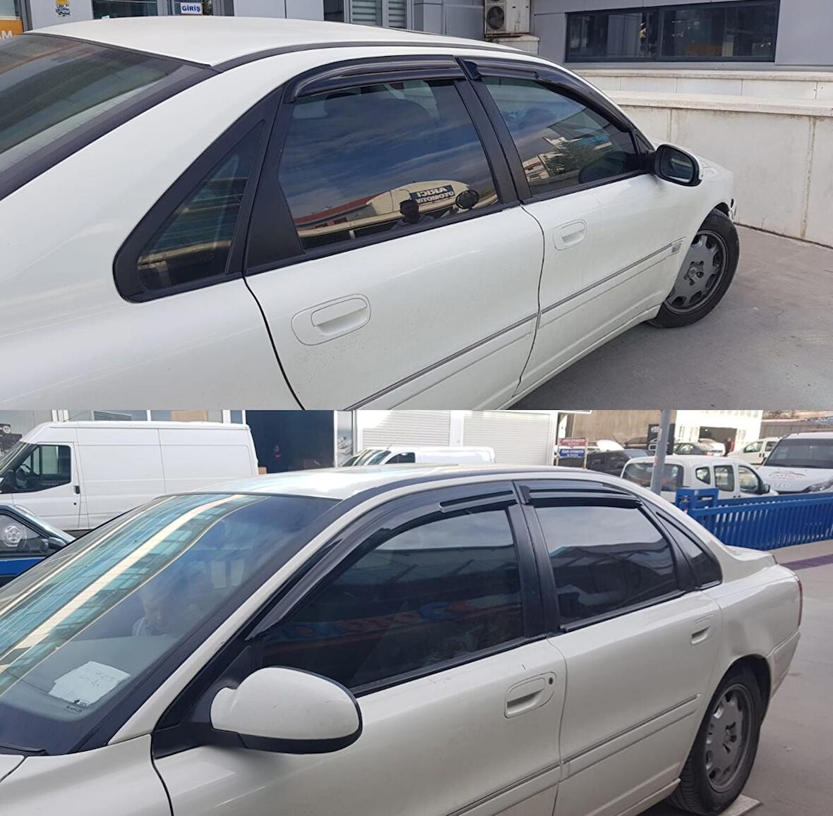 Volvo S80 Mügen Cam Rüzgarlığı 1999 - 2006 Arası 4 Lü Set 