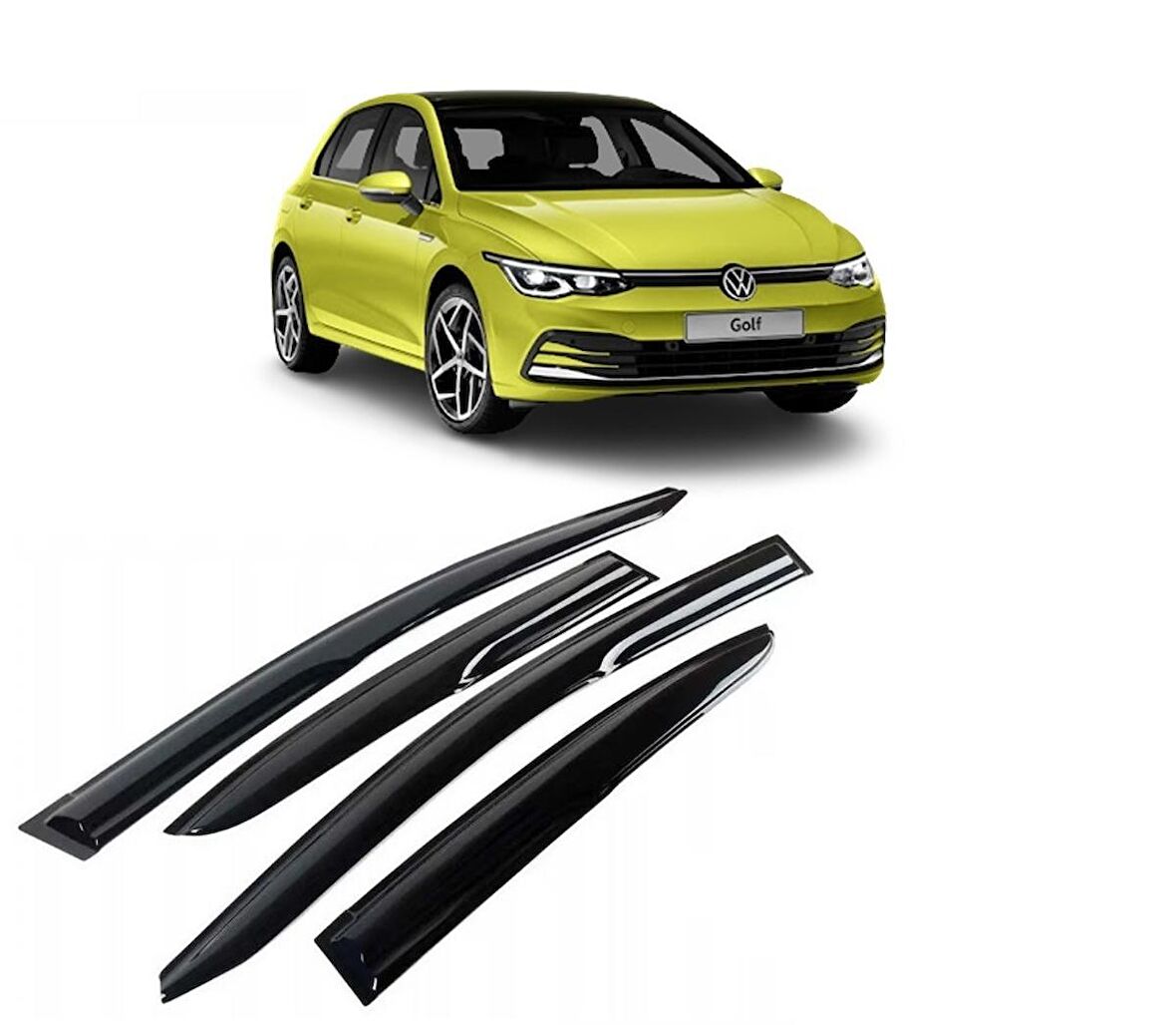 VW Golf 8 Mügen Cam Rüzgarlığı 2020 Sonrası