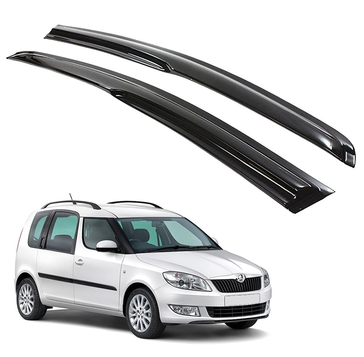 Skoda Roomster Mügen Cam Rüzgarlığı 2007 Sonrası 2 Li 