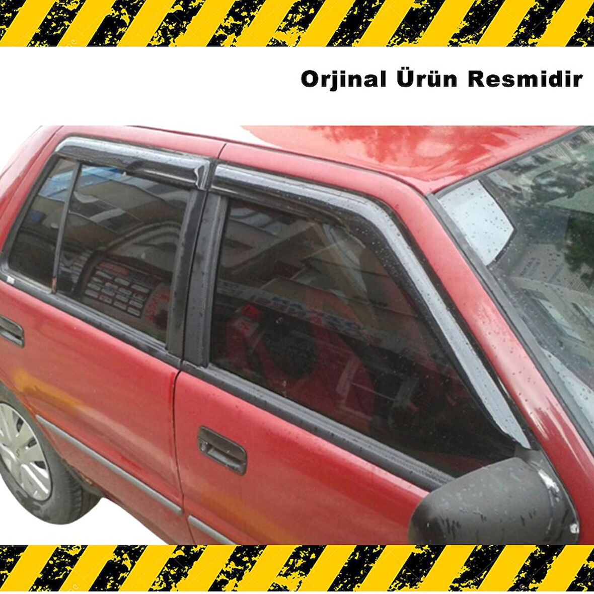 Hyundai EXCEL Mügen Cam Rüzgarlığı Tüm Kasalara Uyumlu 4 Lü SET