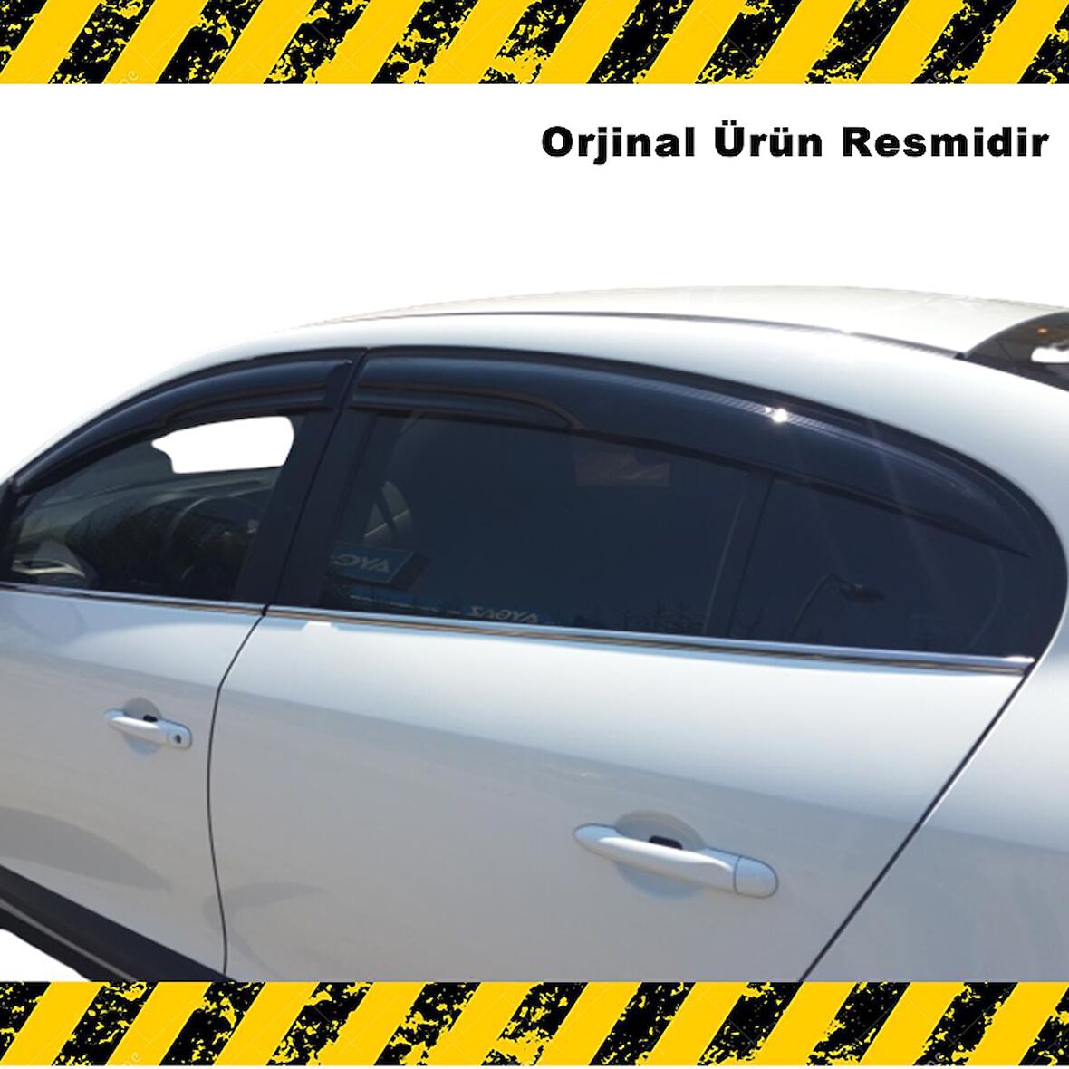 RENAULT Fluence Mügen Cam Rüzgarlığı 2010 - 2020 Arası 4 Lü SET
