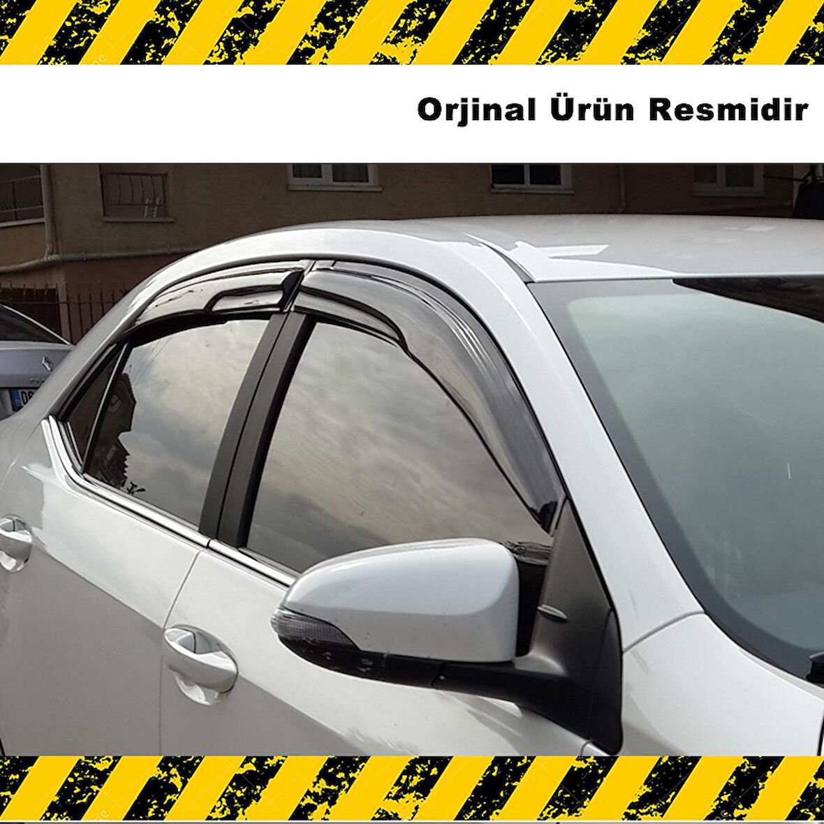 Toyota COROLLA Mügen Cam Rüzgarlığı 2013 - 2018 Arası  4 Lü SET