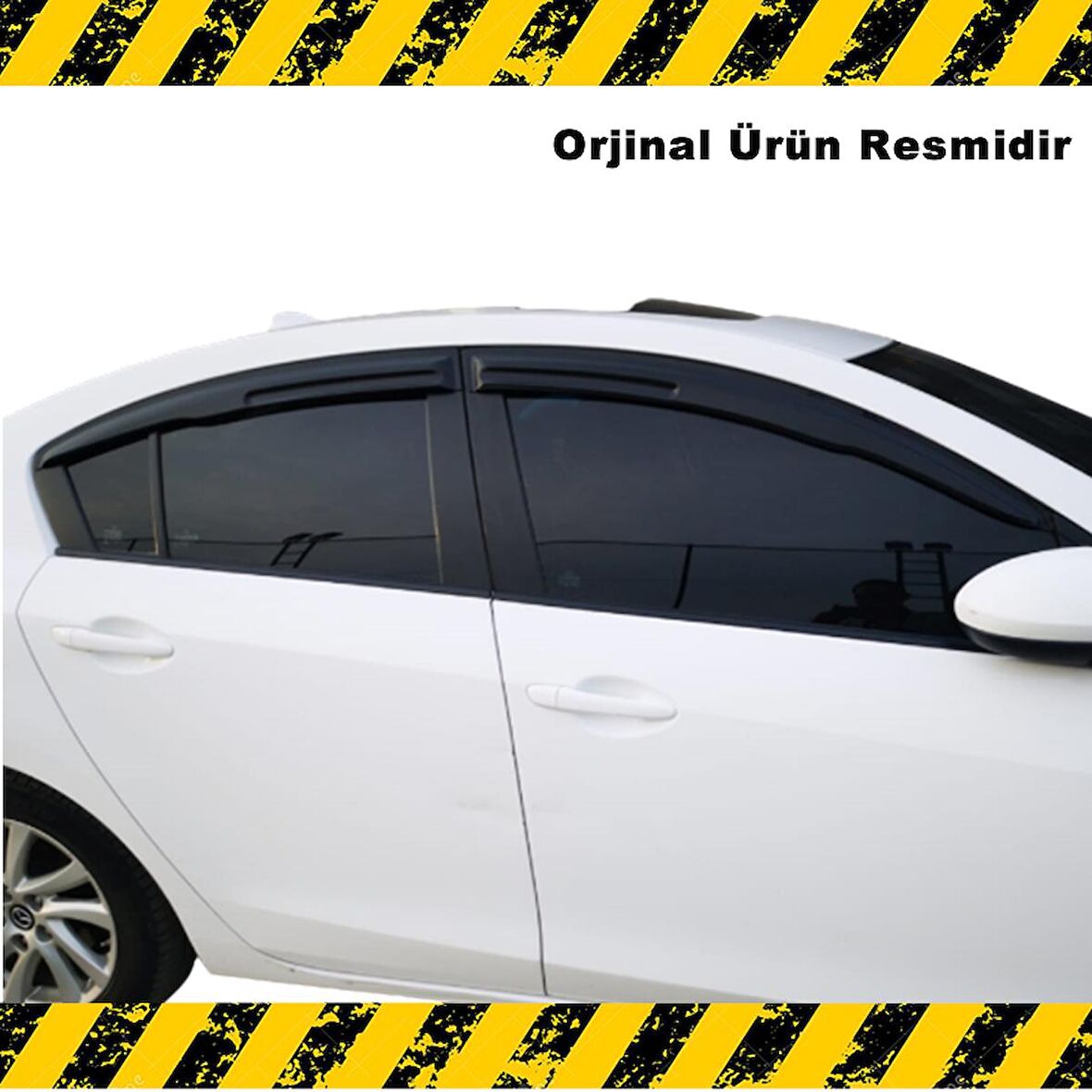 MAZDA 3 Mügen Cam Rüzgarlığı Sedan 2009-2014 Arası 4 Lü SET