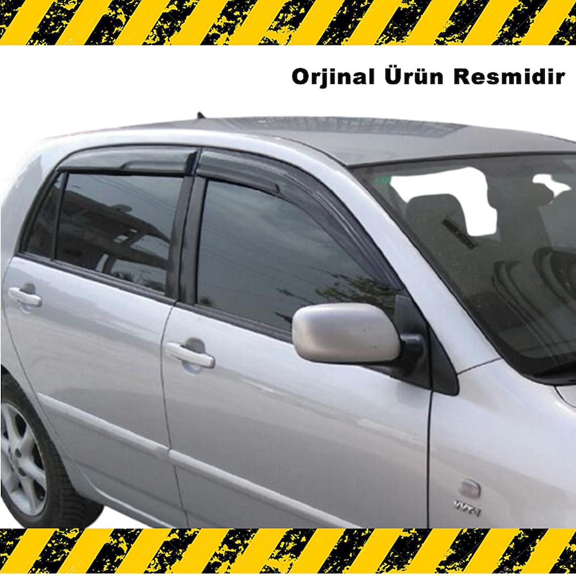 Toyota COROLLA Mügen Cam Rüzgarlığı HB 2001-2007 Arası 4 Lü SET