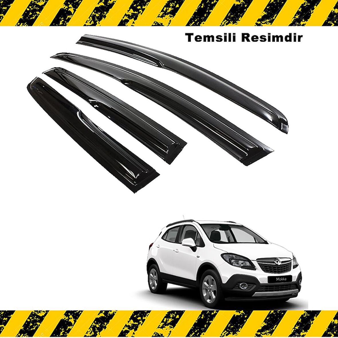 Opel MOKKA Mügen Cam Rüzgarlığı 2012-2020 Arası 4 Lü Takım
