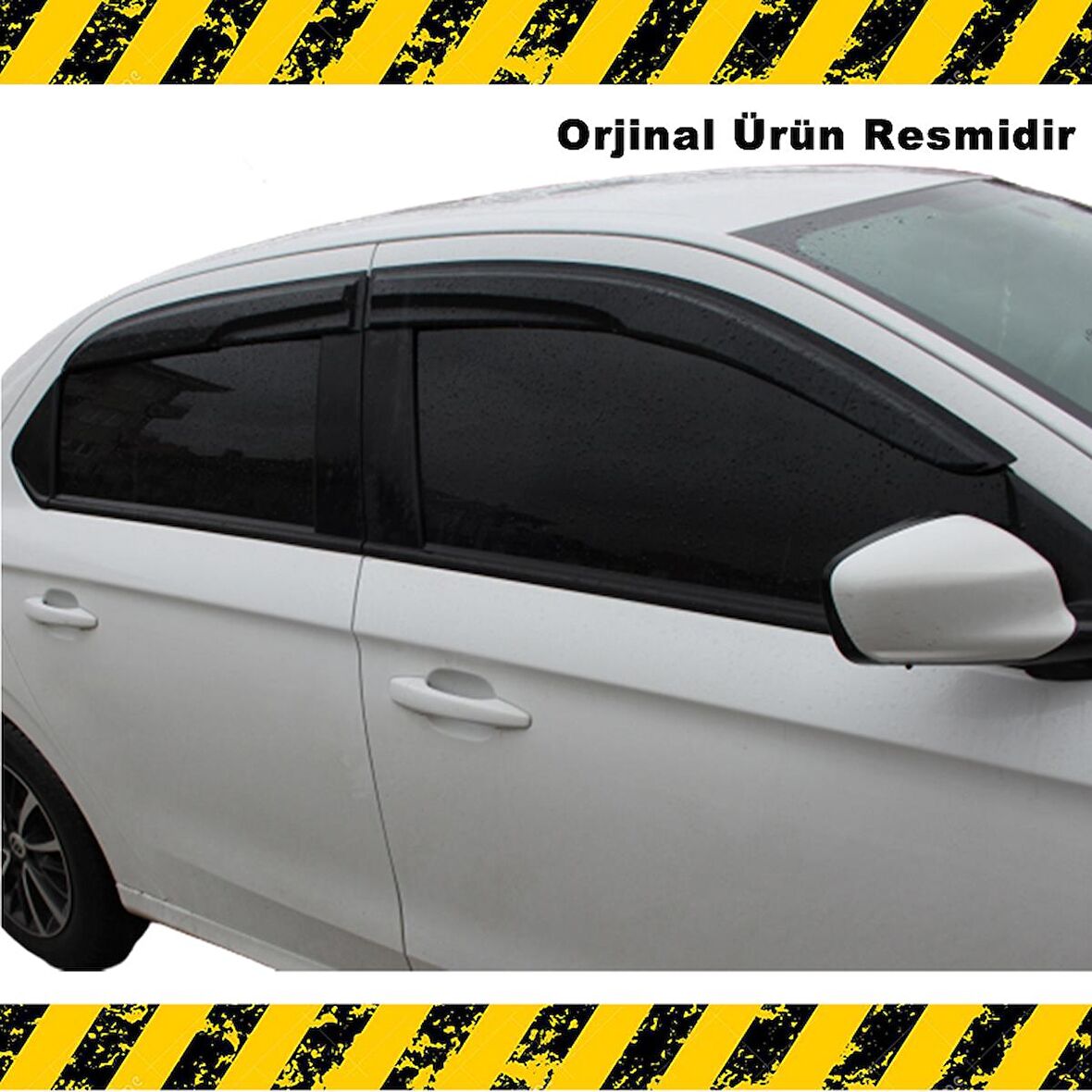 Citroen Elysee Mügen Cam Rüzgarlığı 2012 - 2020 Arası 4 Lü Takım