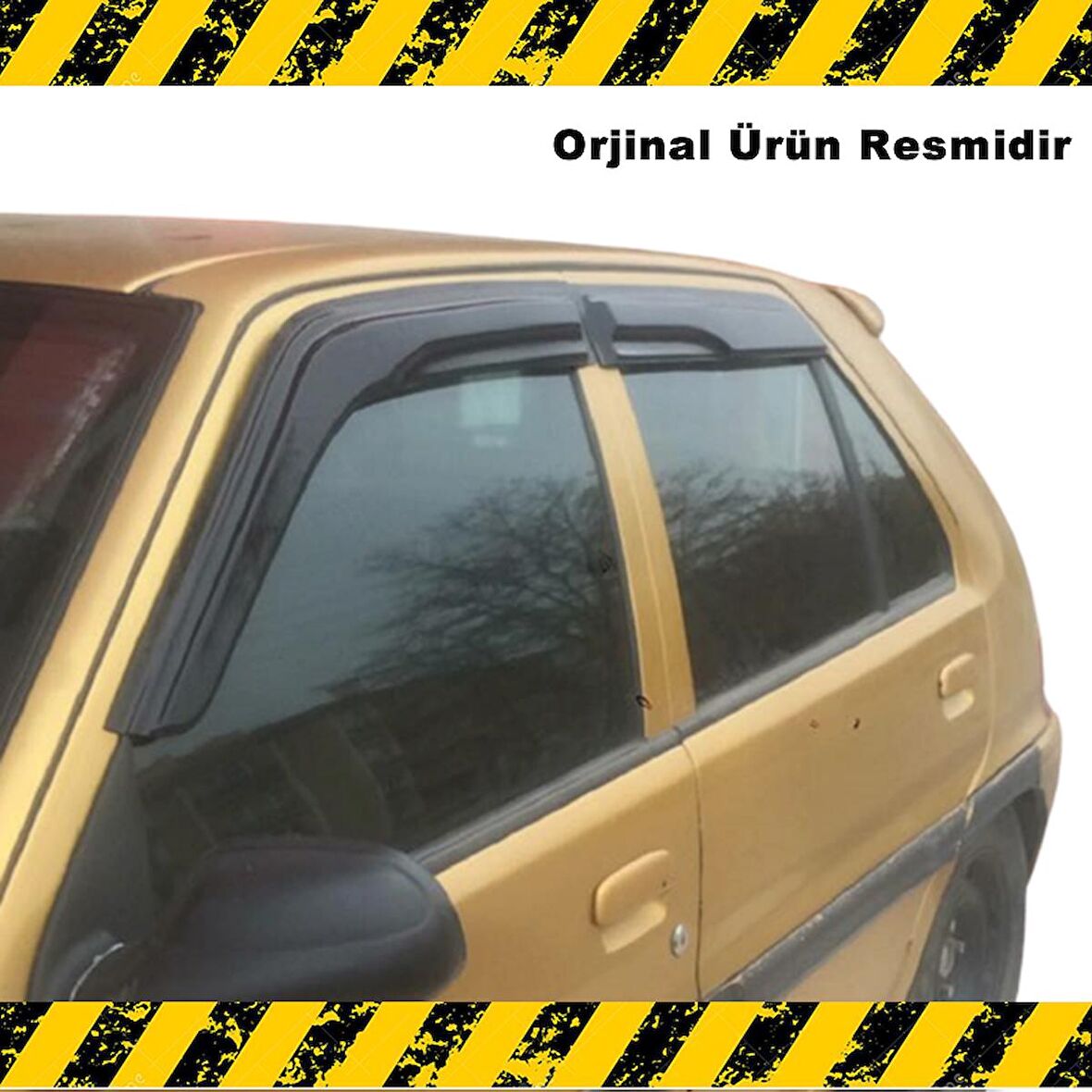 Citroen SAXO Mügen Cam Rüzgarlığı 1997-2002 Arası 4 Lü SET