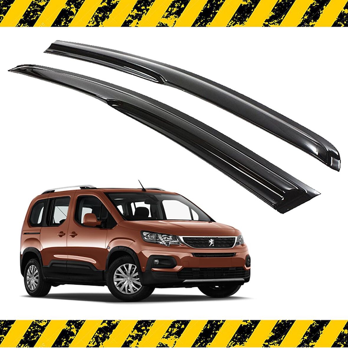Peugeot Rifter Mügen Cam Rüzgarlığı 2019 Sonrası ÖN İKİ CAM 2 Li Set
