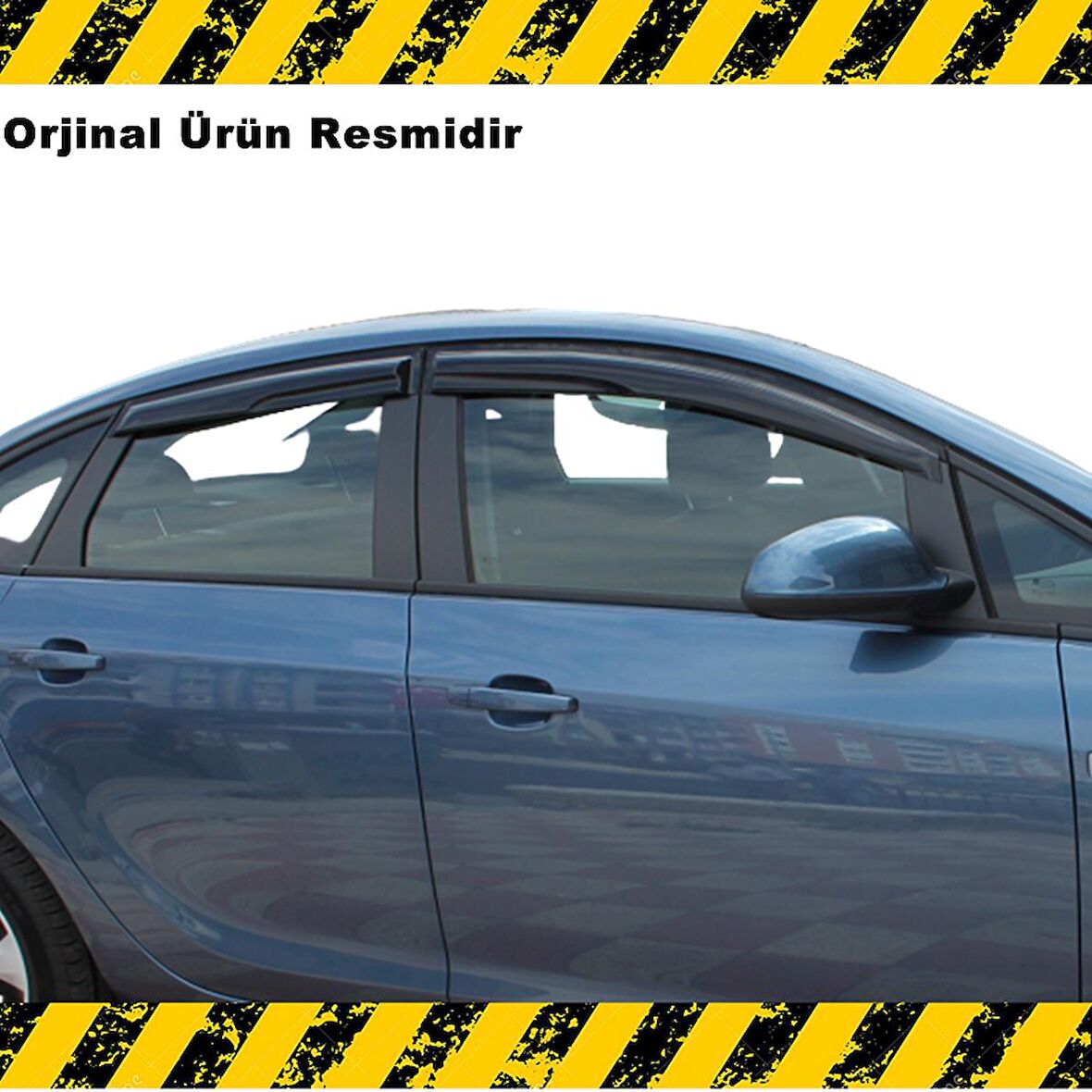 Opel ASTRA J Mügen Cam Rüzgarlığı Sedan 2012-2020 Arası 4 Lü SET