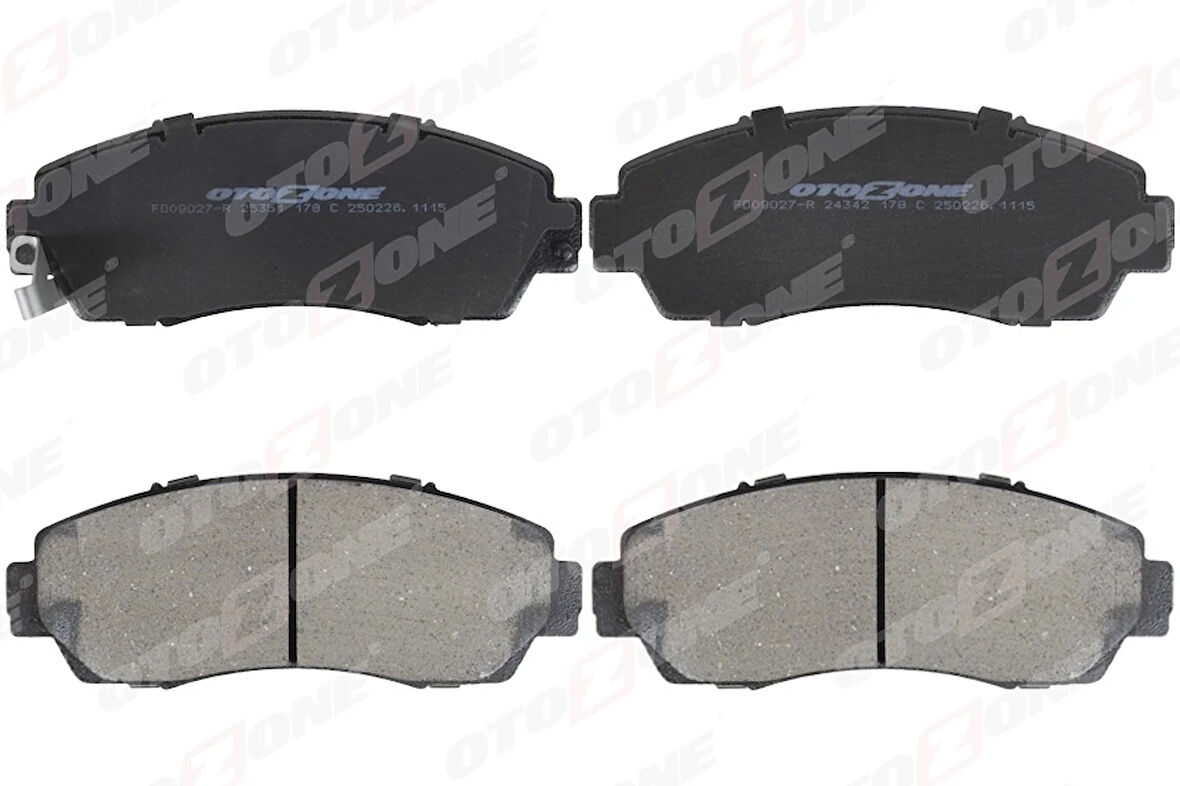 ÖN FREN BALATA HONDA CR-5 1.6L N16A2 RE6 İ-DTEC DIZEL OTOMATIK VITES 4X4 2013- 45022SHJA50 45022SHJA00 WVA24342