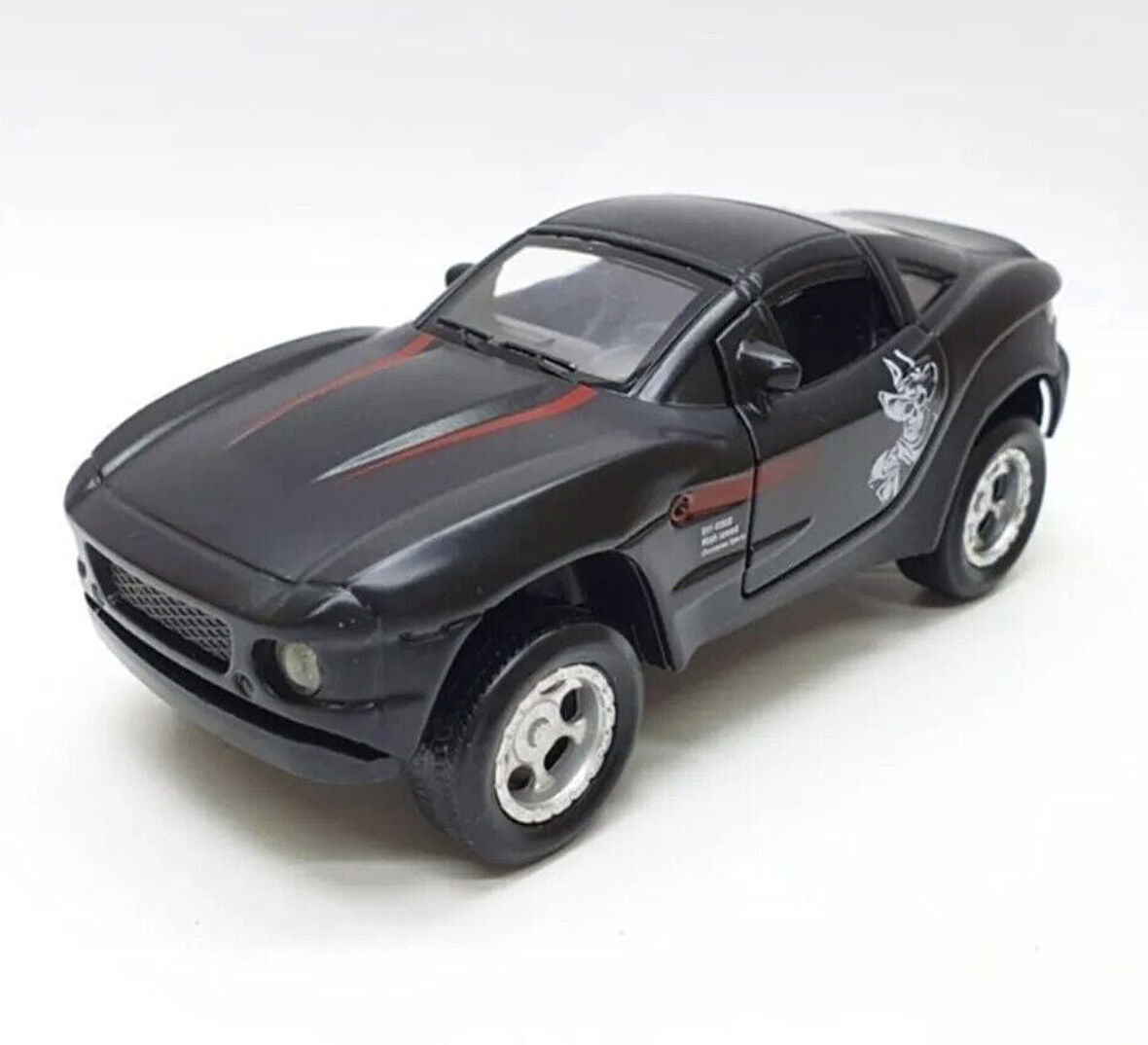Mustang Çek Bırak Spor Araba - Işıklı Sesli Model - FY6148-12D-Siyah