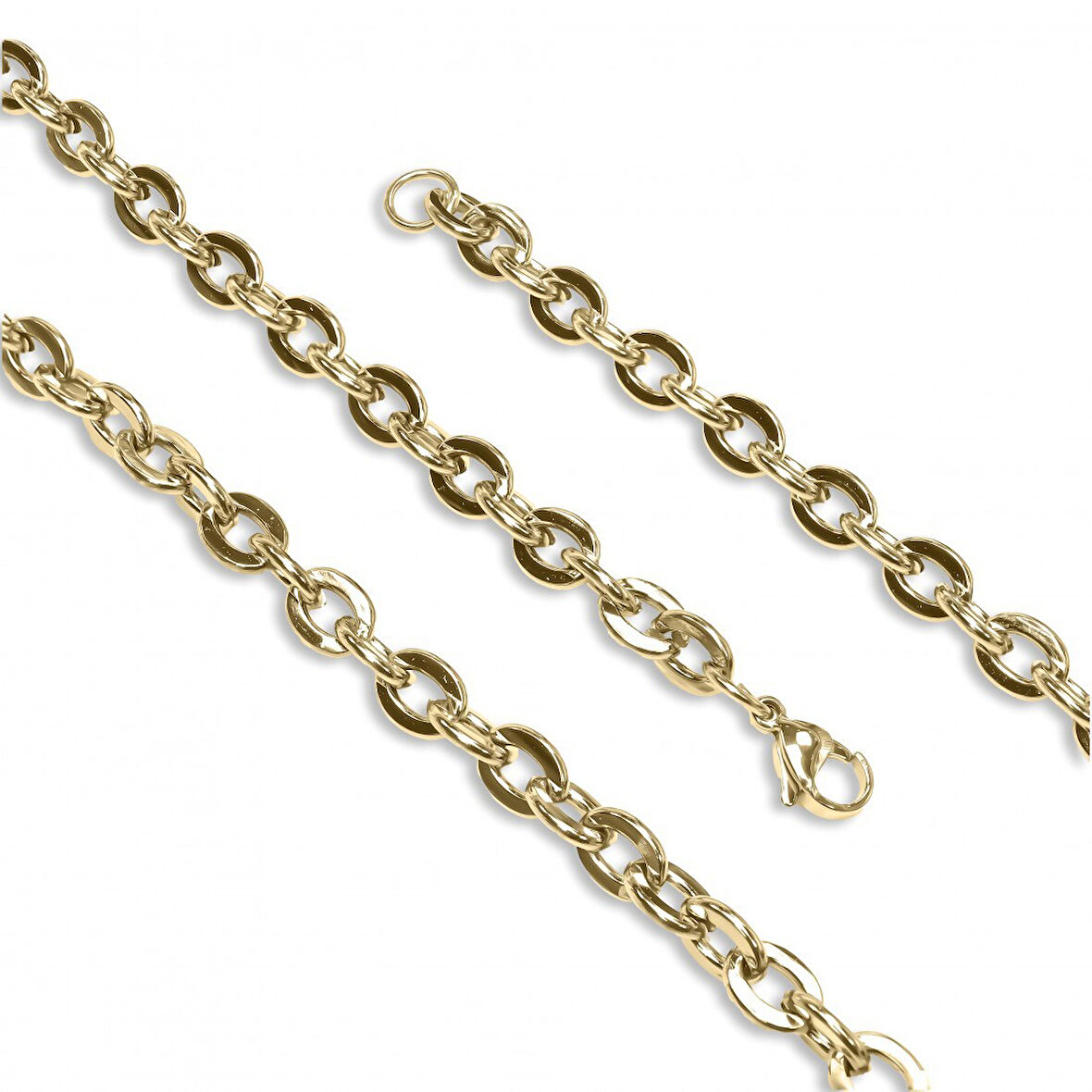  FM Mariner Çelik Kolye 1,6Mm X 6Mm 3183CEK034 