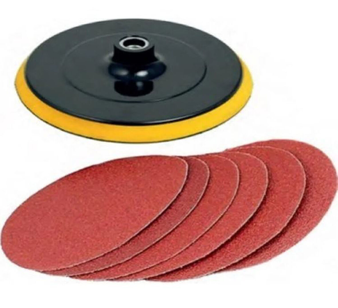 Yedekli Cırt Disk Zımpara Tabanı 115mm