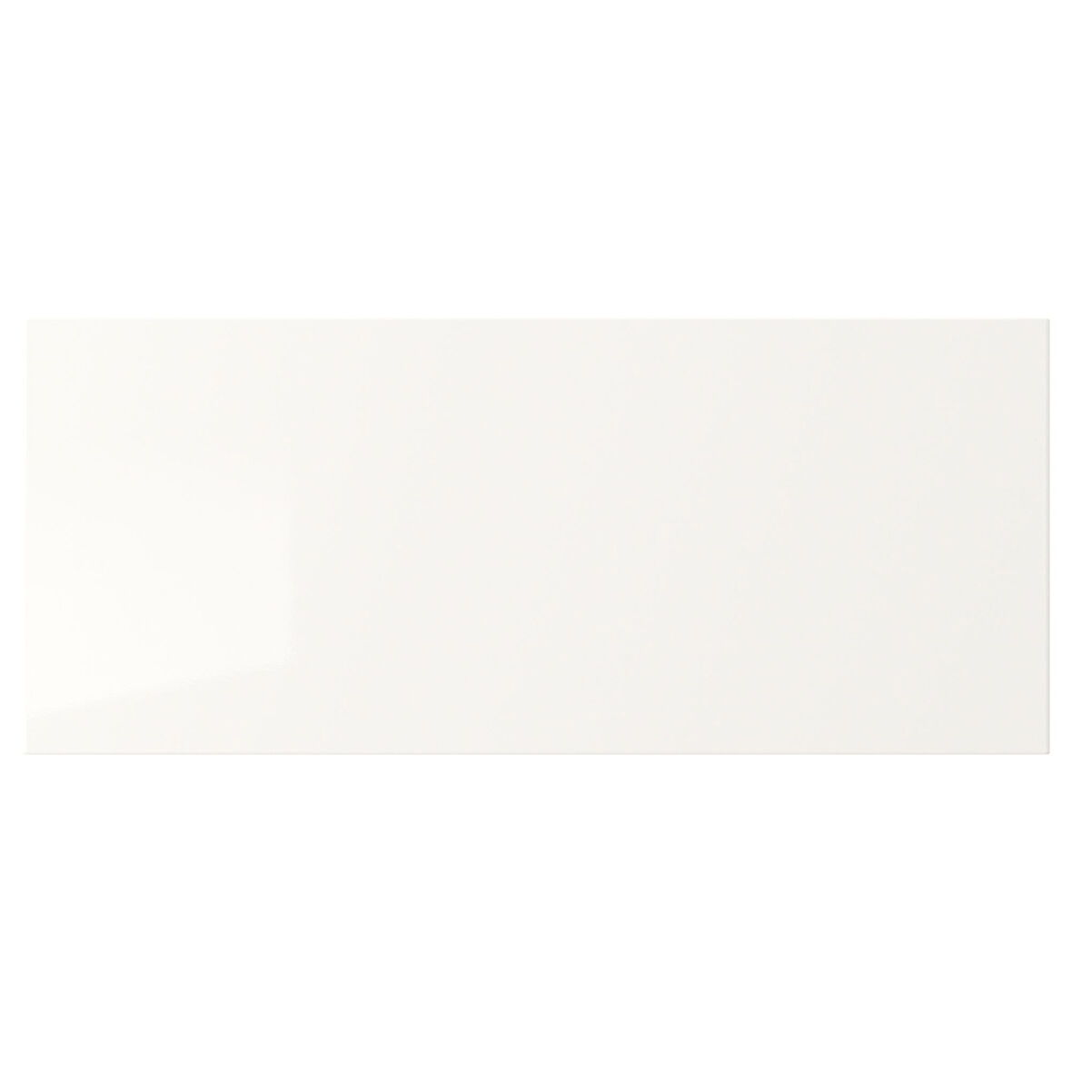 Çekmece ön paneli, parlak cila beyaz, 60x26 cm