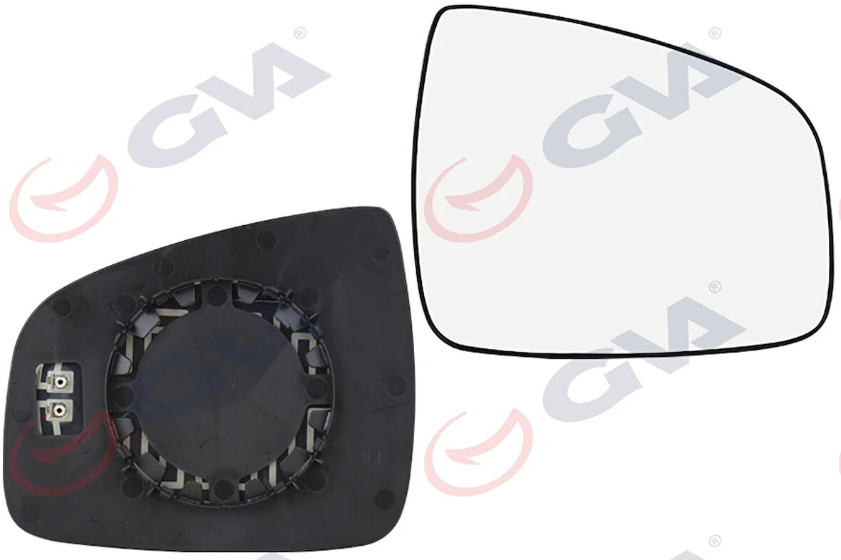 AYNA CAMI SAĞ CLIO SYMBOL-LOGAN-SANDERO 2013 ISITMALI KONVEKS VM-6129GHR