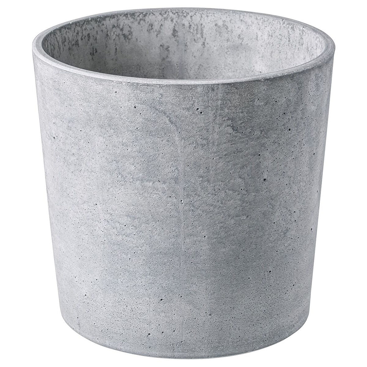 Beton saksı, açık gri, 19 cm, iç/dış mekan