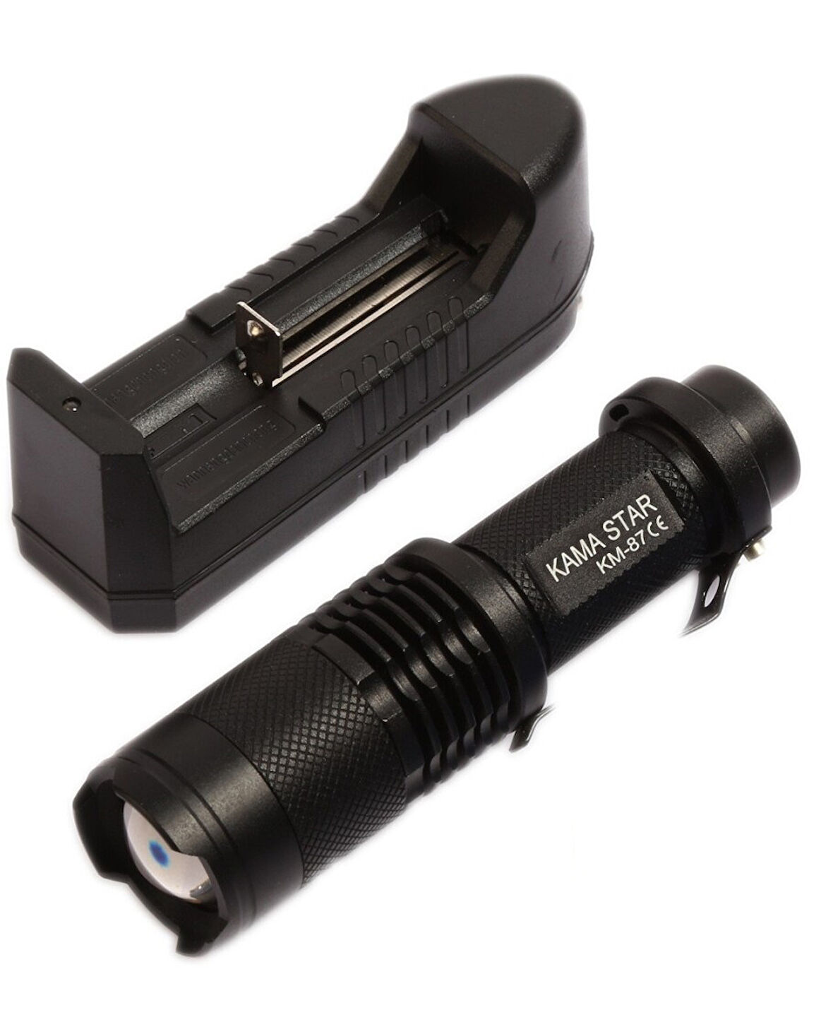 Şarjlı Mini Led El Feneri Cree Led 2300 Lumens (3791)