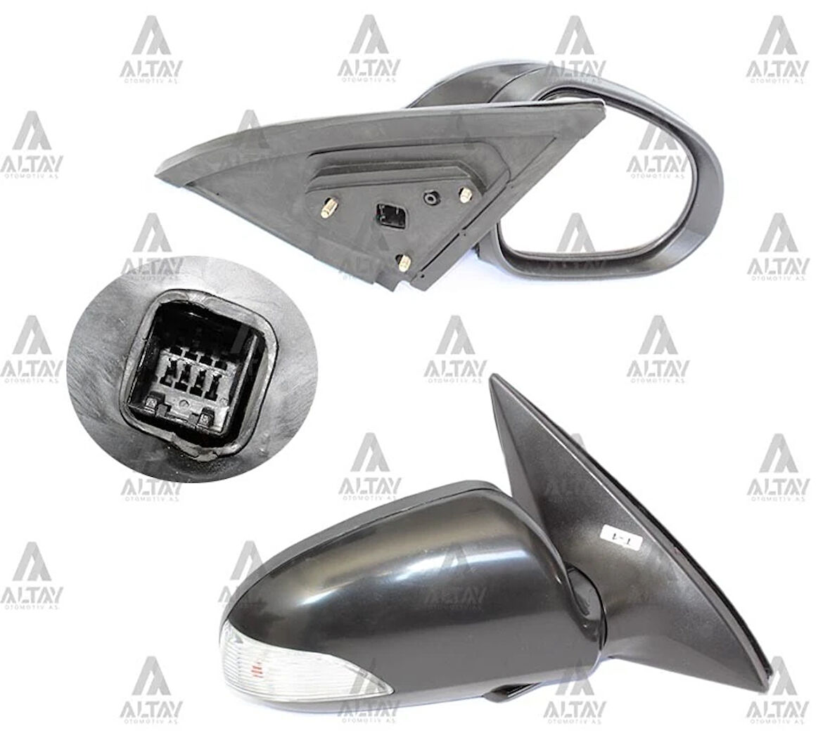 AYNA DIŞ DİKİZ I-30 2007-2011 ELEKTRİKLİ SİNYALLİ SAĞ 87620 2L600