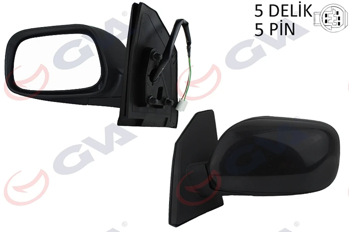 DIŞ DİKİZ AYNASI SOL COROLLA 2002 ELEKTRİKLİ ISITMALI KONVEKS 5 FİŞ VM-277EHL 8790602050