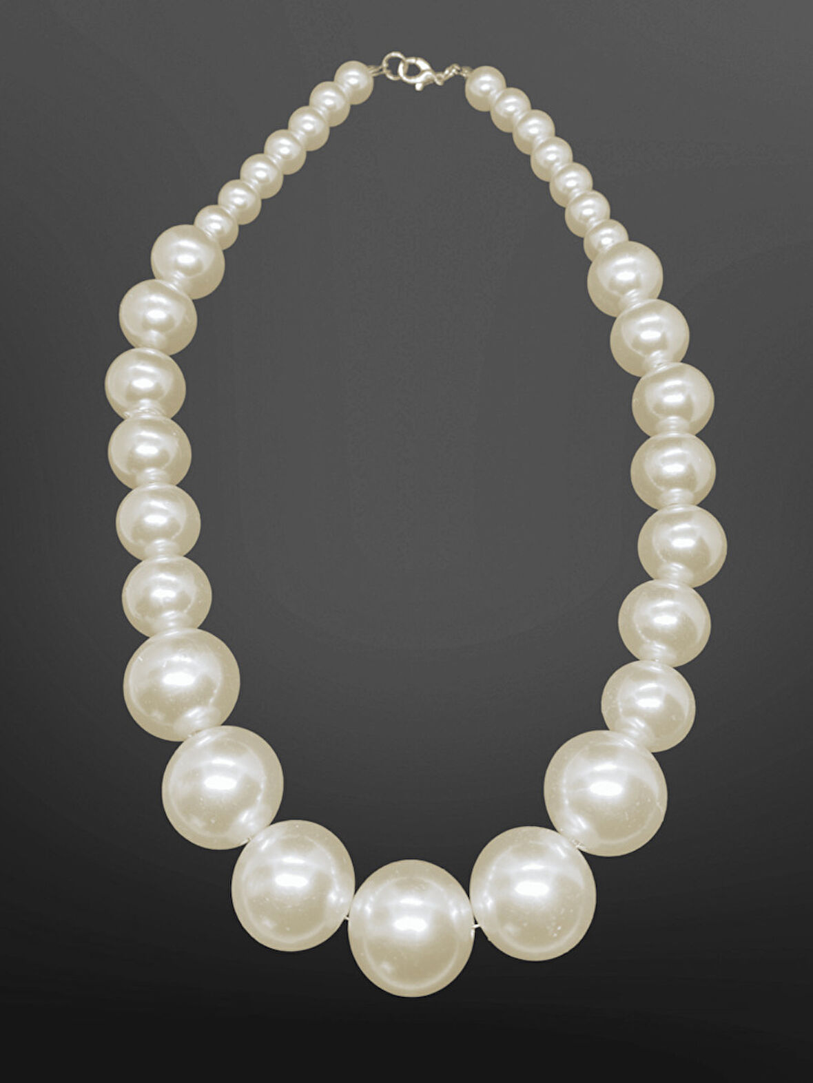 Göz Alıcı İnci Model Bijuteri Kolye | Farklı Boyutlarda Şık ve Göz Alıcı İnci Tasarımı