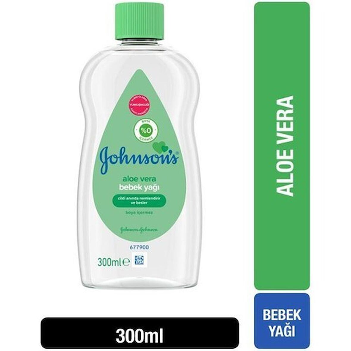 Johnson's Baby Bebe Yağı 300ml Aloe Vera