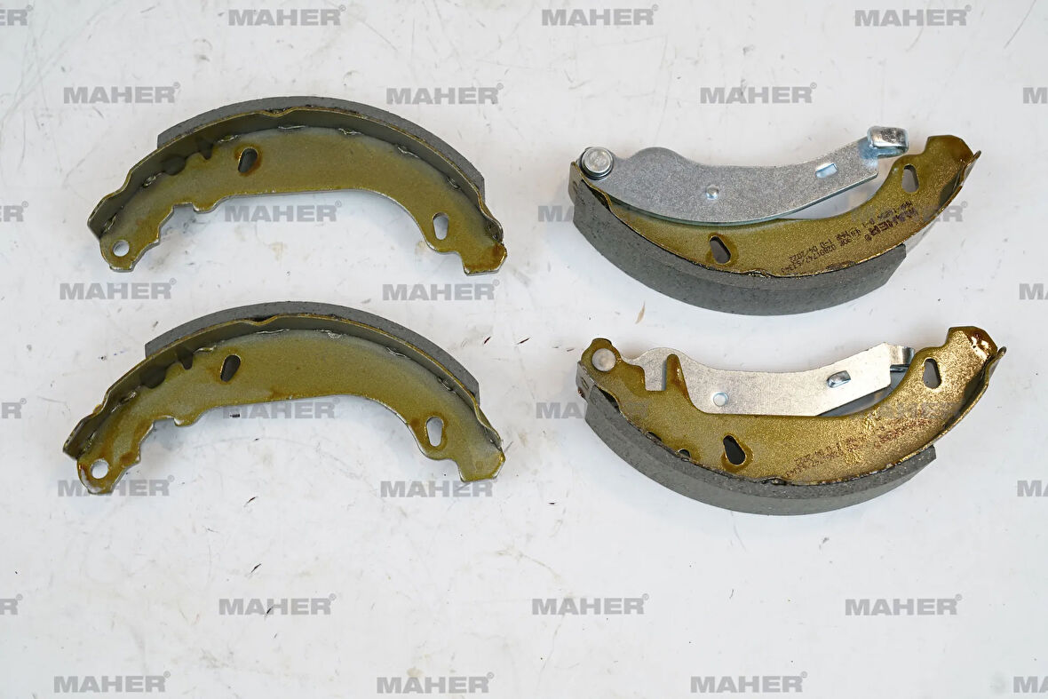 FREN BALATA 306 1994-2001 / XSARA 1997-2000 LEVYELİ ABSSİZ PABUÇ ARKA 4241G3