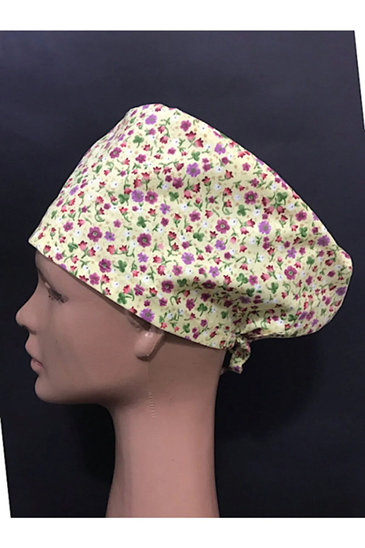 Cerrahi Bone Lastikli Ve Bağcıklıdır Doktor Hemşire Bonesi