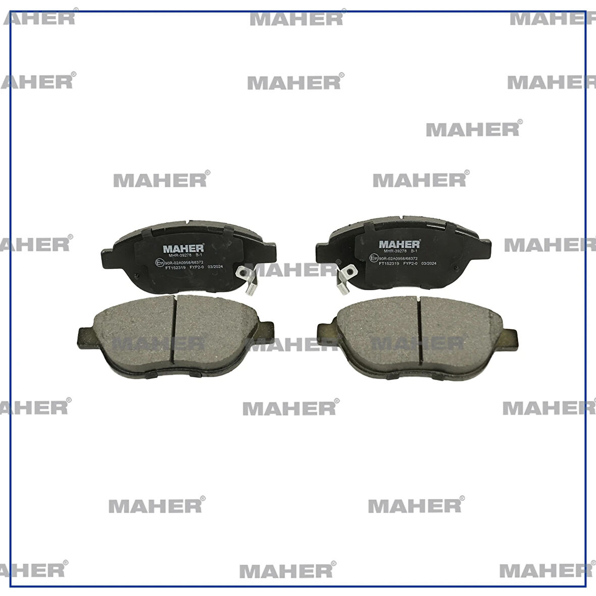 FREN BALATA 500L 1.3JTD-1.6JTD ÖN 77366534