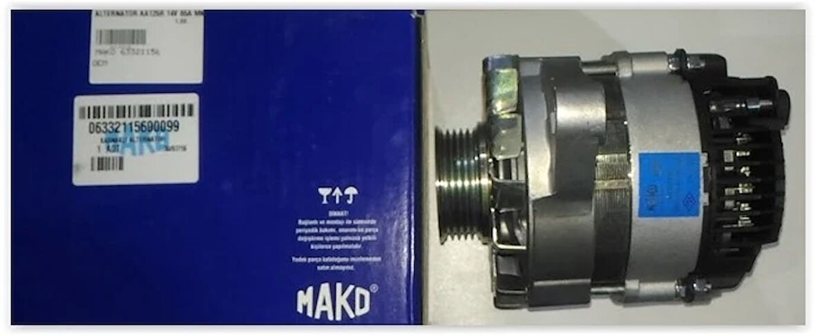 ALTERNATÖR AA125R 145 65A MK2B D KLİMALI DK SLX HİDROLİK DİREKSİYON