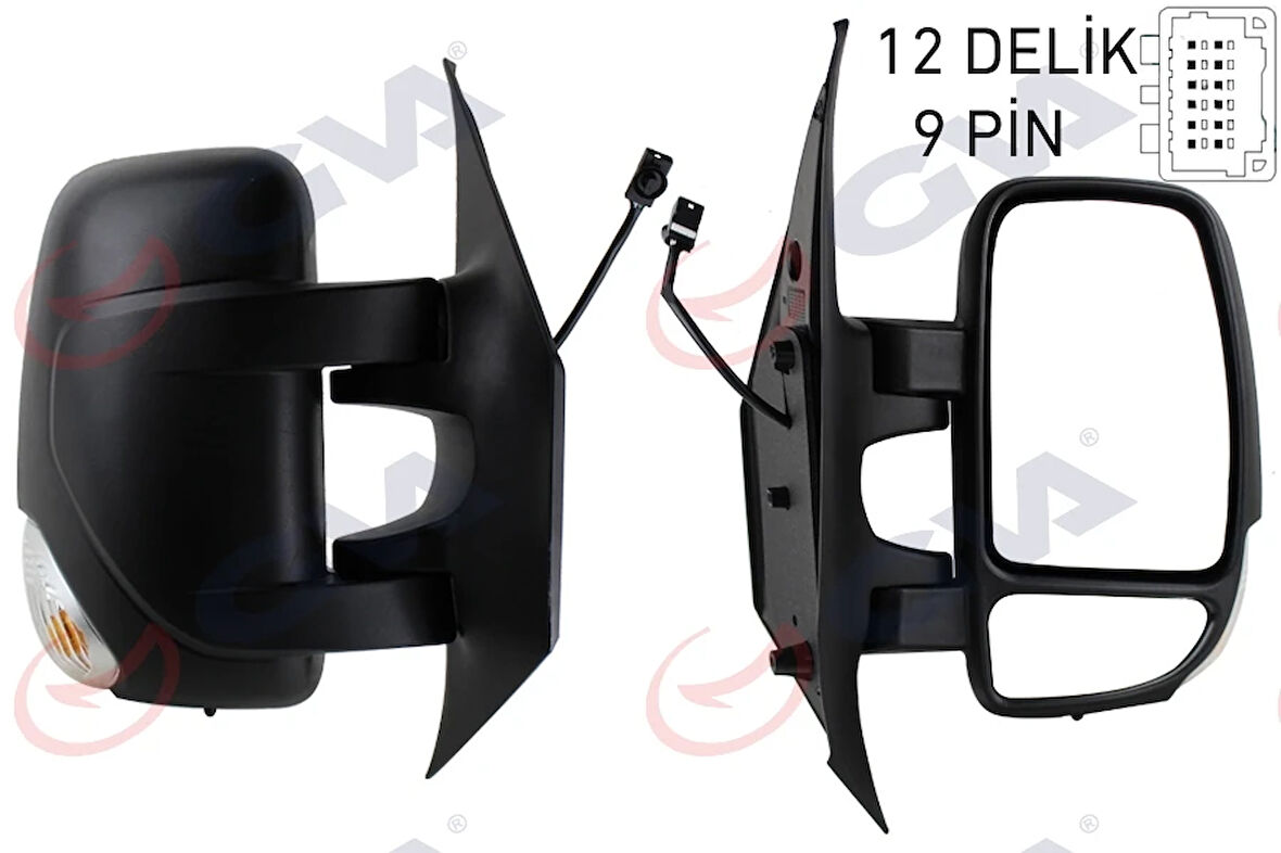 DIŞ DİKİZ AYNASI SAĞ MASTER-MOVANO 2010 ELEKTRİKLİ ISITMALI SİNYALLİ SENSÖRLÜ KONVEKS 963016903R 4419412