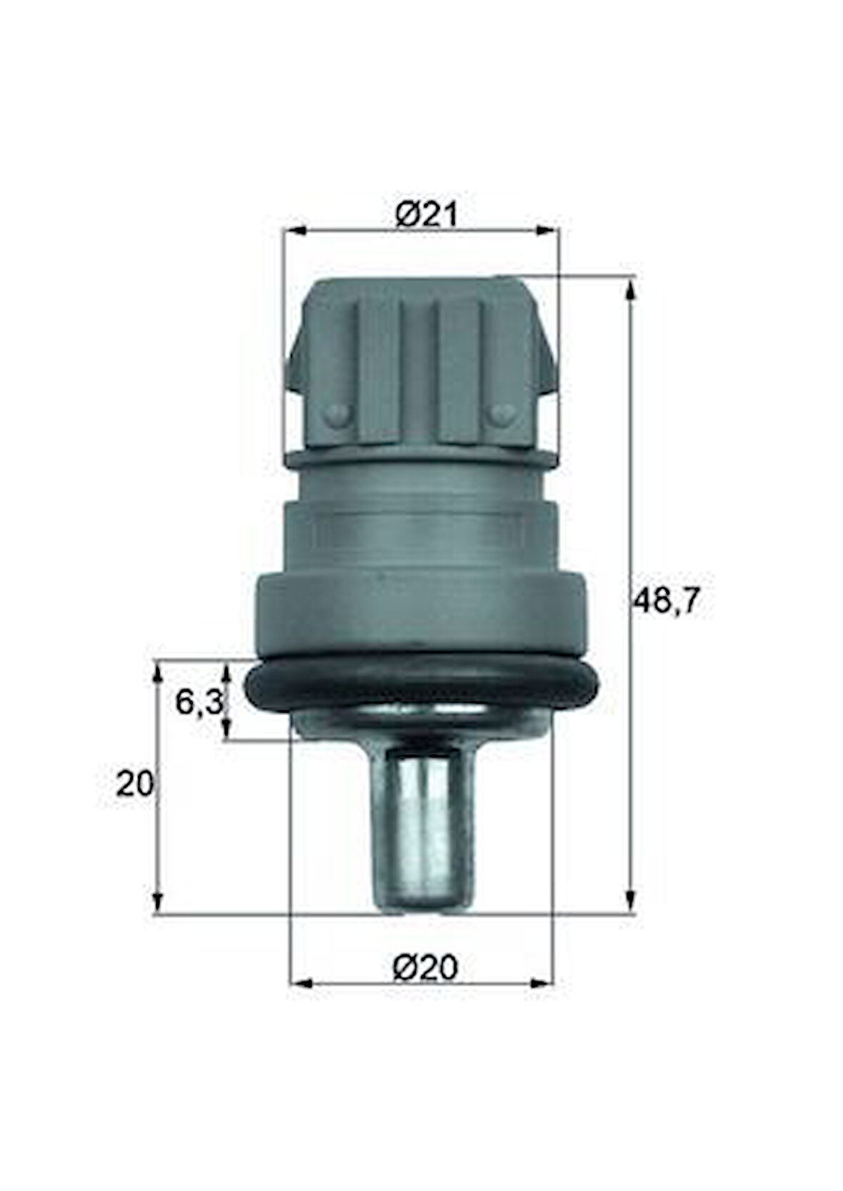 HARARET MÜŞÜRÜ MAVİ GOLF4-BORA-PASSAT 1997 078919501B 059919501