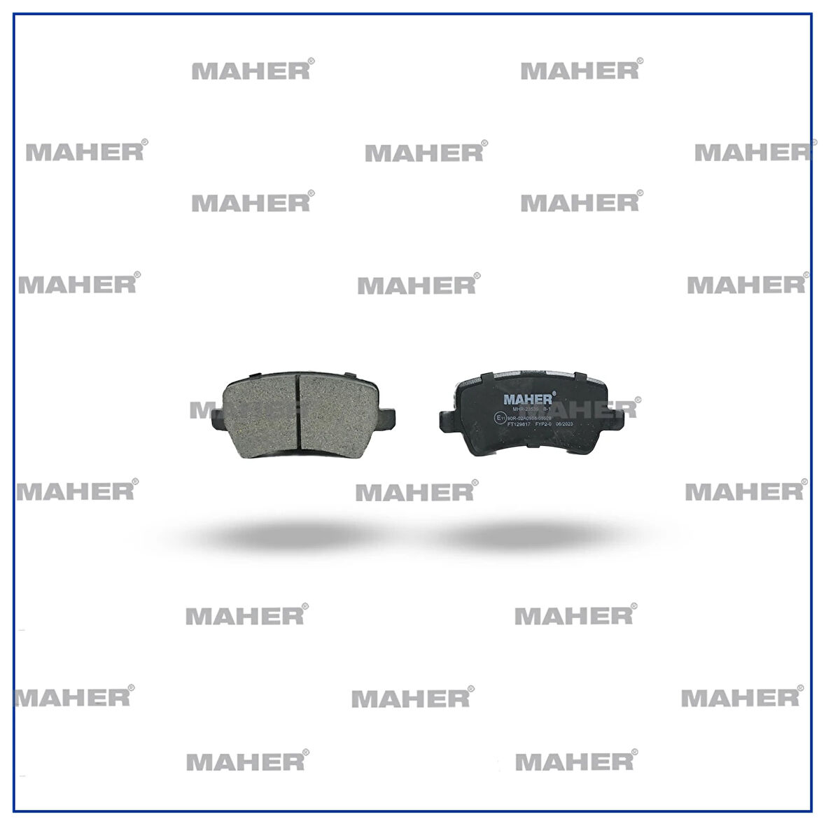 FREN BALATA S-MAX 2006 / S60 2 2010 / S80 2 2006 / 570 3 2006 / XC70 2 2007 / LAND ROVER EVOQUE 2011 4104 ARKA 6G912M008FA