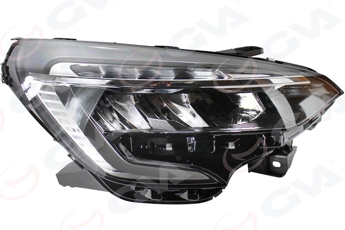 FAR LEDLİ SAĞ MOTORLU RENAULT CLIO 5 2019-2023 KROM ÇITALI 260103814R